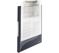 Eryi-Vivida Reliure Protège-Documents Panorama En Polypropylène Avec 40 Pochettes A4 80 Feuilles Noir