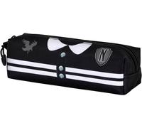 Eryi-Wednesday Varsity-Trousse Carré Fan 2.0, Noir