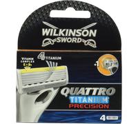 Eryi-Wilkinson - Quattro Titanium Précision - Lames De Rasoir Pour Homme