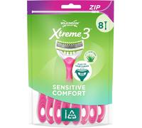 Eryi-- Xtreme 3 Beauty Sensitive - Rasoirs Jetables Féminins - Pack De 8