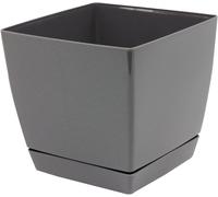ERYI-Zanvic Prosper Plast Dukp180¿426U Pot De Fleurs Coubi Gris Foncé 18 X 18 X 16,5 Cm