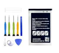 ERYNK AB463446BU Batterie de Rechange Compatible avec Sam-Sung GT-C3520 GT-C3300 E1050 E1070 SGH-E210 E250 E251 E380 Batterie de Rechange avec kit d'outils