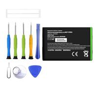 ERYNK BAT-30615-006 Batterie de rechange compatible avec BlackBerry JM1, J-M1 avec jeu d'outils
