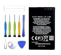 ERYNK BL-4CT Batterie de rechange compatible avec Nokia 2720 Fold, 5310, 6600 Fold, 6700 Slide, 7210 Supernova, 7230, 7310 Supernova, X3 avec jeu d'outils