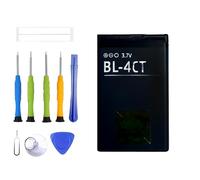 ERYNK BL-4CT Batterie de rechange compatible avec Nokia 2720 Fold, 5310, 6600 Fold, 6700 Slide, 7210 Supernova, 7230, 7310 Supernova, X3 avec jeu d'outils