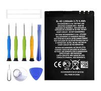 ERYNK BL-4D Batterie de rechange compatible avec Nokia E5, E7, N8, N97 avec kit d'outils