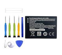 ERYNK BL-L4E Batterie de rechange compatible avec Nokia 2660 8210 Flip TA-1398/1420/1480/1492 avec jeu d'outils