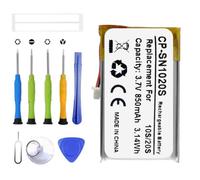 ERYNK CP-SN1020S Batterie de rechange compatible avec Sena 10s/20s/20s EVO Batterie de rechange avec kit d'outils (850 mAh, 3,7 V)