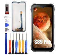 ERYNK Écran LCD pour Doogee S89 Pro [avec empreintes digitales] [6,3 pouces] Écran tactile LCD numériseur avec kit d'outils