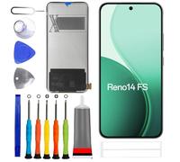 ERYNK Écran TFT pour OP-PO Reno 14 FS [Pas de fonction d'empreintes digitales] [6,57 pouces] Écran LCD tactile numériseur avec kit d'outils