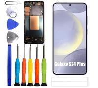 ERYNK Écran TFT pour Samsung Galaxy S24+/S24 Plus SM-S926 SM-S926B, SM-S926B/DS, SM-S926U [fonction INo Fingerprint] [6,7 pouces] Écran tactile LCD avec jeu d'outils