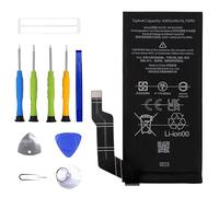 ERYNK GLU7G Batterie de rechange pour Google Pixel 6A GX7AS GB62Z G1AZG GB17L avec jeu d'outils