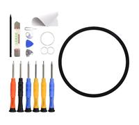 ERYNK Kit de réparation en verre pour Samsung Galaxy Watch 6 SM-R930 40 mm [avec adhésif OCA] [pas d'écran LCD] avec kit d'outils