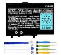 ERYNK USG-003 Batterie de rechange avec kit d'outils pour Nint-endo DSL NDS Lite SAM-NDSLRBP (pas pour Nint-endo DSi, DSi XL, DSi LL)