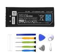 ERYNK UTL-003 Batterie de rechange pour console de jeu Nin-tendo DSi XL/DSi LL/DS XL (pas pour N-intendo DSi NDSi DS Lite) Batterie de rechange avec jeu d'outils