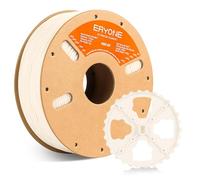 ERYONE Filament ABS en fibre de verre 1.75mm +/- 0.03mm, filament ABS pour impression 3D, bobine de 1 kg, blanc