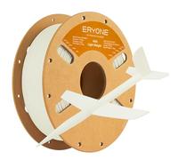 ERYONE Filament d'ingénierie, filament d'impression 3D 1.75 mm +/- 0.03 mm, compatible avec la plupart des imprimantes 3D FDM, bobine légère ASA blanche de 750 g (1.65 lb)