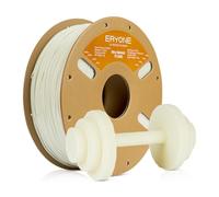 ERYONE Filament d'ingénierie, filament d'impression 3D 1.75 mm +/- 0.03 mm, compatible avec la plupart des imprimantes 3D FDM, alliage PC/ABS blanc, bobine de 1 kg (2.2 lb)