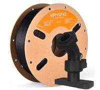 ERYONE Filament en fibre de carbone 1.75mm +/- 0.03mm, compatible avec la plupart des imprimantes 3D FDM, nylon PA6 CF noir, bobine de 800 g