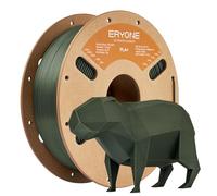 ERYONE Filament PLA+ 1.75 mm,3D Printing Filament PLA Plus for Most FDM 3D Printers,Dimensional Accuracy +/- 0.03 mm,1 kg (2.2 lbs) / Spool, Army Green