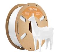 ERYONE Filament PLA+ 1.75 mm,3D Printing Filament PLA Plus for Most FDM 3D Printers,Dimensional Accuracy +/- 0.03 mm,1 kg (2.2 lbs) / Spool,White