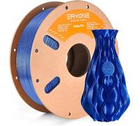 ERYONE Filament PLA 1.75mm Sparkly Glitter Shining PLA Filament +/-0.03mm for 3D Printer, 1kg/Spool, Blue