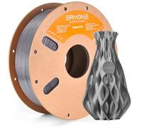 ERYONE Filament PLA 1.75mm Sparkly Glitter Shining PLA Filament +/-0.03mm for 3D Printer, 1kg/Spool, Silver