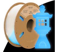 ERYONE Filament PLA spécial 1,75 mm +/-0,03 mm, filament d'impression 3D PLA 1,75 mm pour imprimantes 3D et stylos 3D, 1 kg/bobine, Bleu lumineux