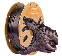 ERYONE Filament PLA Titane Brûlé 1.75 mm +/-0.03 mm pour imprimante 3D, bobine de 1 kg, Rouge