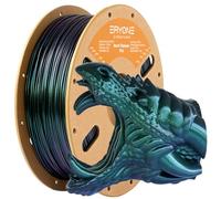 ERYONE Filament PLA Titane Brûlé 1.75 mm +/-0.03 mm pour imprimante 3D, bobine de 1 kg, Vert