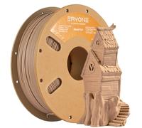 ERYONE Filament PLA Wood 1.75mm +/-0.03mm Wood Fiber for 3D Printer Filament and 3D Pens 1kg /Spool, Light Wood