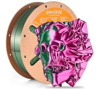 ERYONE High Speed Filament Silk Dual Color PLA 1.75mm +/- 0.03mm, Rapid PLA Filament, 3D Printing Filament, 30-500mm/s Hyper Speed Filament, 1kg (2.2LBS) / Spool, Red & Green