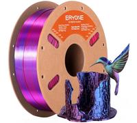 ERYONE High Speed Filament Silk Tricolor PLA 1.75mm +/- 0.03mm, Rapid PLA Filament, 3D Printing Filament, 30-500mm/s Hyper Speed Filament, 1kg (2.2LBS) / Spool, Red Blue Green