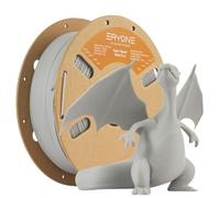 ERYONE High Speed Matte Filament PLA 1.75mm +/- 0.03mm, 3D Printing PLA Pro Filament Fit Most FDM Printer, 1kg / Spool, Light Grey