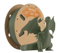 ERYONE High Speed Matte PLA Filament 1.75mm +/- 0.03mm, 30-500mm/s Hyper Speed Matte PLA Filament Fit Most FDM Printer, 1kg (2.2LBS) / Spool, Olive Green