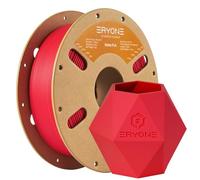ERYONE Matte PLA Filament 1.75mm, PLA Matte Filament for 3D Printer, +/-0.03mm, 1KG/Spool, Matte Red