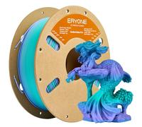 ERYONE Matte PLA Filament 1.75mm,PLA Matte Filament For 3D Printer, Matte Multicoloured PLA,+/-0.03mm,1kg/Spool,Gradient Matte Dreamland