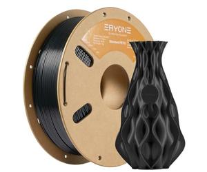 ERYONE PETG Filament 1.75mm, Filament PETG for 3D Printer 1KG, +/-0.03mm, Noir