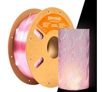 ERYONE Rapid PETG Filament 1.75mm +/- 0.03mm, High Speed 30-500mm/s 3D Printing Filament, Hyper Speed Translucent PETG, 1kg (2.2LBS) / Spool, Transparent Pink