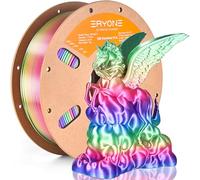 ERYONE Silk Rainbow PLA Filament 1.75 mm,Imprimante 3D Filament PLA, +/- 0.03 mm, 1kg/Bobine, Candy Rainbow