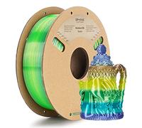 ERYONE Silk Rainbow PLA Filament 1.75 mm,Imprimante 3D Filament PLA, +/- 0.03 mm, 1kg/Bobine, Forest Rainbow