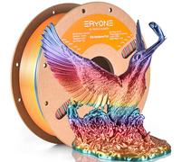 ERYONE Silk Rainbow PLA Filament 1.75 mm,Imprimante 3D Filament PLA, +/- 0.03 mm, 1kg/Bobine, Vibrant Rainbow