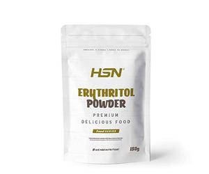 Érythritol de HSN | La Meilleure Alternative au Sucre! | Édulcorant Faible en Calories | Édulcorant pour des Recettes Fitness | Sans Gluten, Sans Lactose, En Poudre, Sans Saveur, 150g