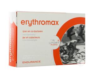Erythromax Fer Et Cofacteurs Complément Alimentaire Endurance 30 Gélules Végétales