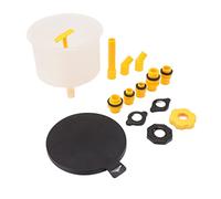 ERYUE 15pcs Kit D'entonnoir de Remplissage de Refroidissement du Radiateur de Radiateur Kit de Remplissage du Système de Refroidissement Universel avec Commutateur Rotatif Spécial,