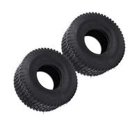 ERYUE 2 Pièces 15x6.00-6 Pneu 570 Lbs Charge Pneu de Tondeuse Robuste pour Extracteurs de Tracteur Pelouse, Conception Bande Roulement Diagonale pour la stabilité