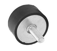 ERYUE Absorbeur de Vibration en Caoutchouc, 4pcs Anti Vibration Isolateur de Support en Caoutchouc, Conception Résistante à la Résistance à la Chaleur, pour Automobile, Machines (VE40 * 20 M8 * 23)