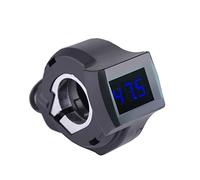 ERYUE Accélérateur de Pouce pour Scooter électrique avec Affichage Numérique de la Tension, Compteur Puissance en Temps Réel pour un Calcul Précis du Kilométrage, Idéal les Batteries au Plomb, au