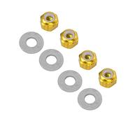 ERYUE Accessoire de Mise à Niveau D'écrou de Blocage Hexagonal Roue avec Une Belle Surface Anodisée pour Voiture 1/14 144001 RC, écrou Roue en Aluminium pour Un Verrouillage Facile Antidérapant,