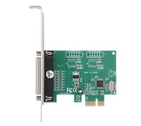ERYUE Adaptateur de Carte Port Parallèle Haute Vitesse DB25 vers PCI-E Express pour Une connectivité D'imprimante Efficace, adapté aux Petits Boîtiers